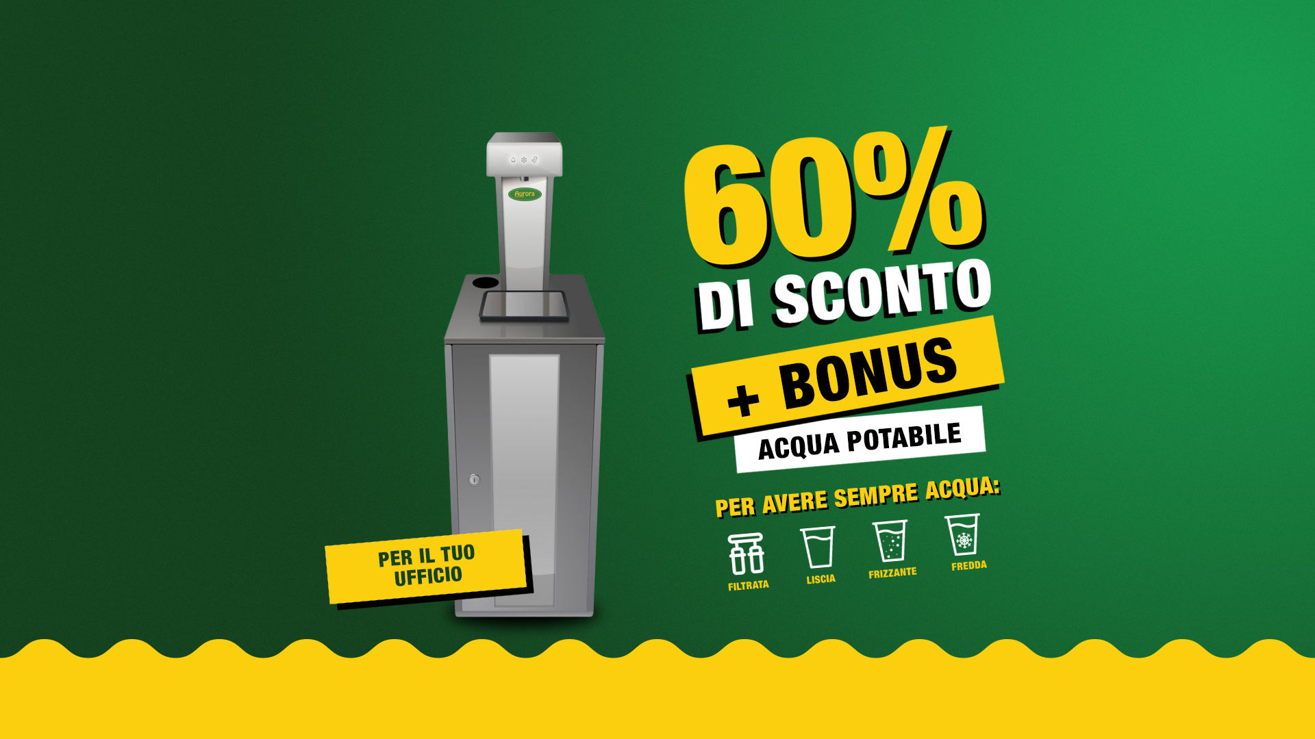 erogatore d'acqua per uffici