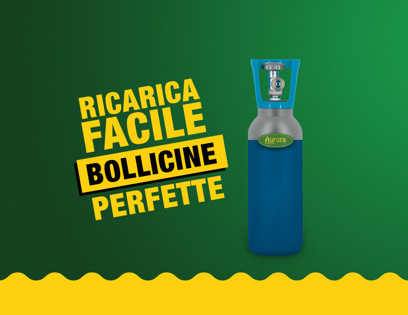 bombola co2 per erogatori d’acqua
